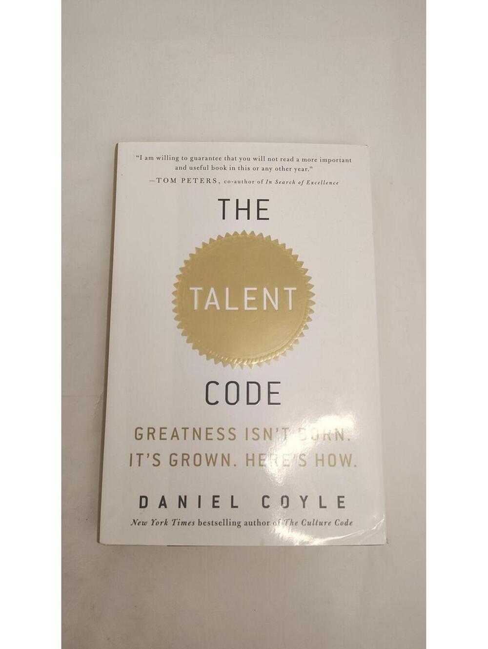 The Talent Code Daniel Coyle HC 2009 First Edition Self Improvement Book